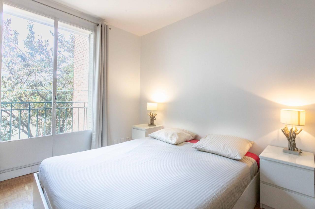 Paris City - Spacious 3 Rooms Flat For Families - 3 Minutes From Metro Station ภายนอก รูปภาพ