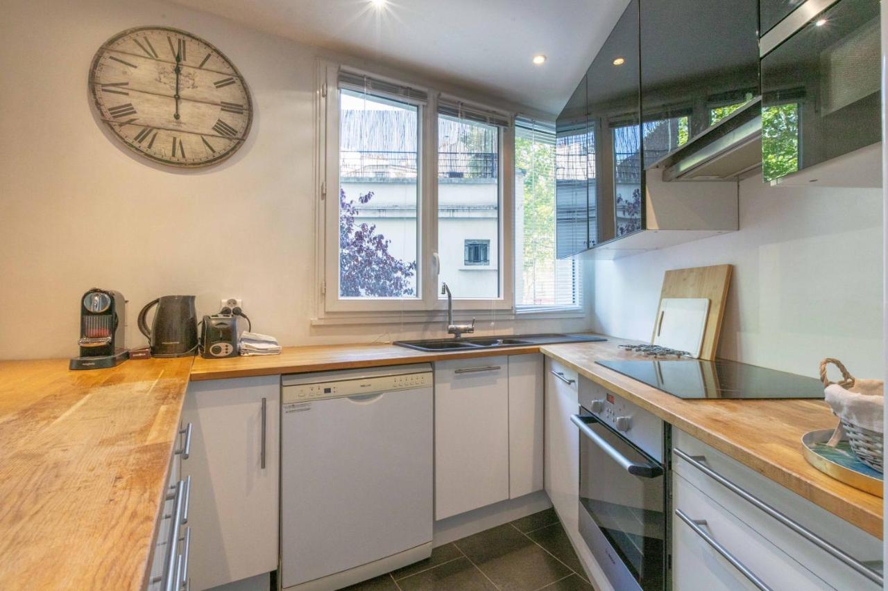 Paris City - Spacious 3 Rooms Flat For Families - 3 Minutes From Metro Station ภายนอก รูปภาพ